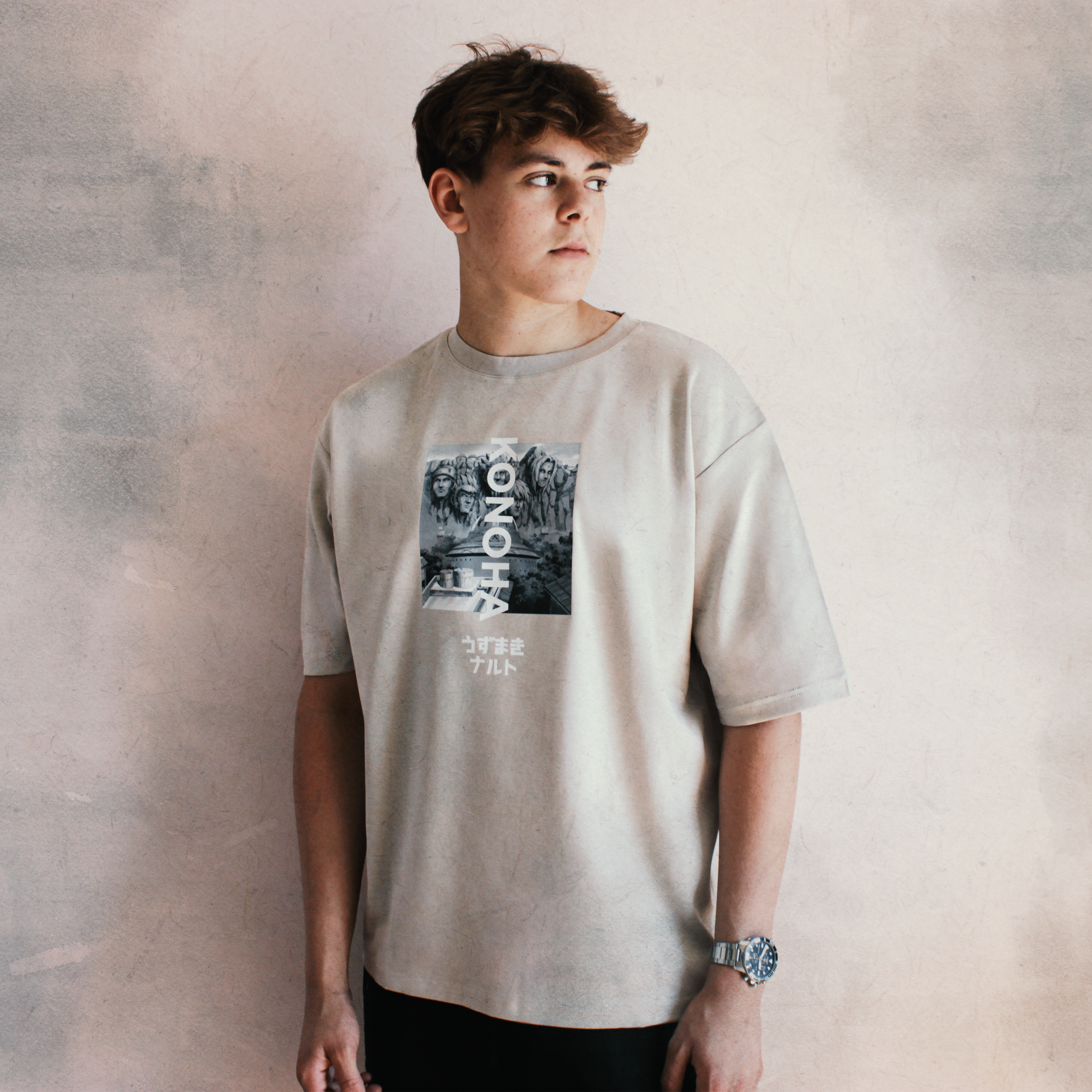 Naruto Shippuden [Konoha Rock] · Tee Oversized