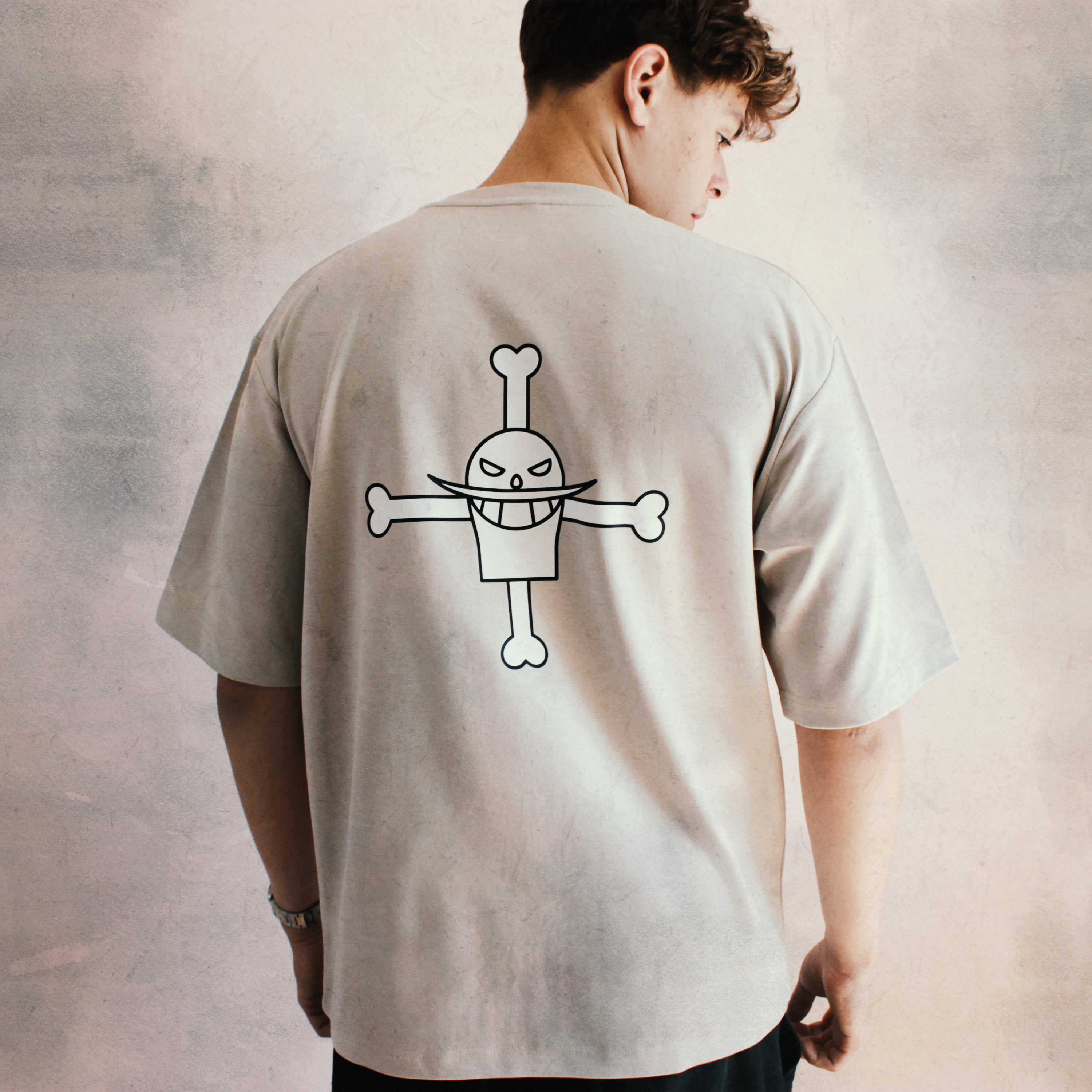 One Piece [Ace Whitebeard] · Tee Oversized