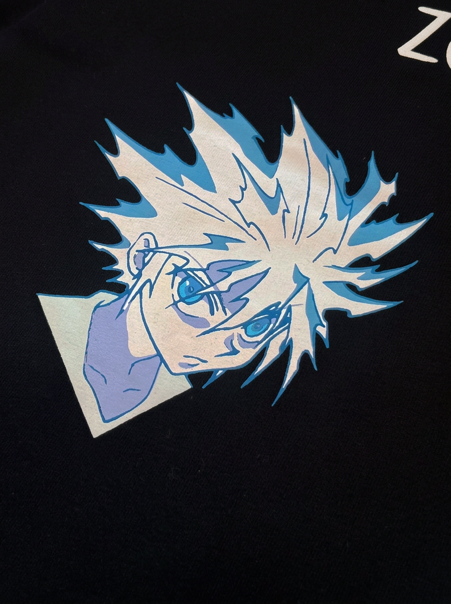 T-Shirt Killua Electricity - Noir