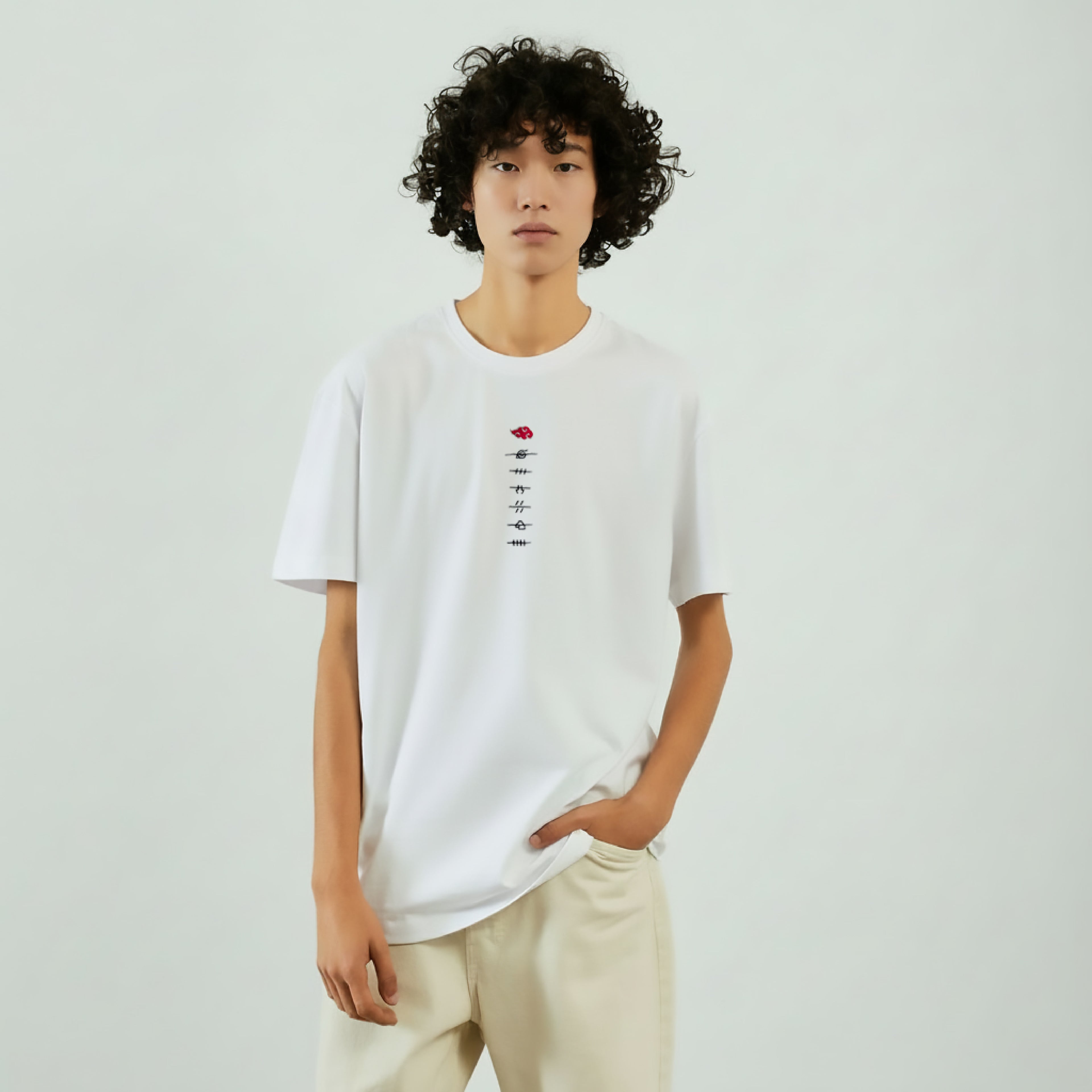 AKATSUKI ▶ ROGUE-SIGNS ⏸ T-SHIRT - Blanc