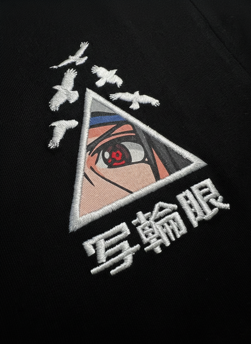 ITACHI ▶ CROW-TRIANGLE ⏸ T-SHIRT