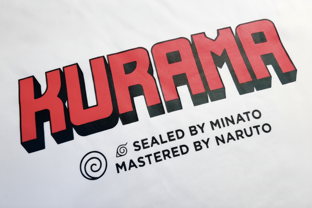 NARUTO ▶ KURAMA-3D ⏸ T-SHIRT