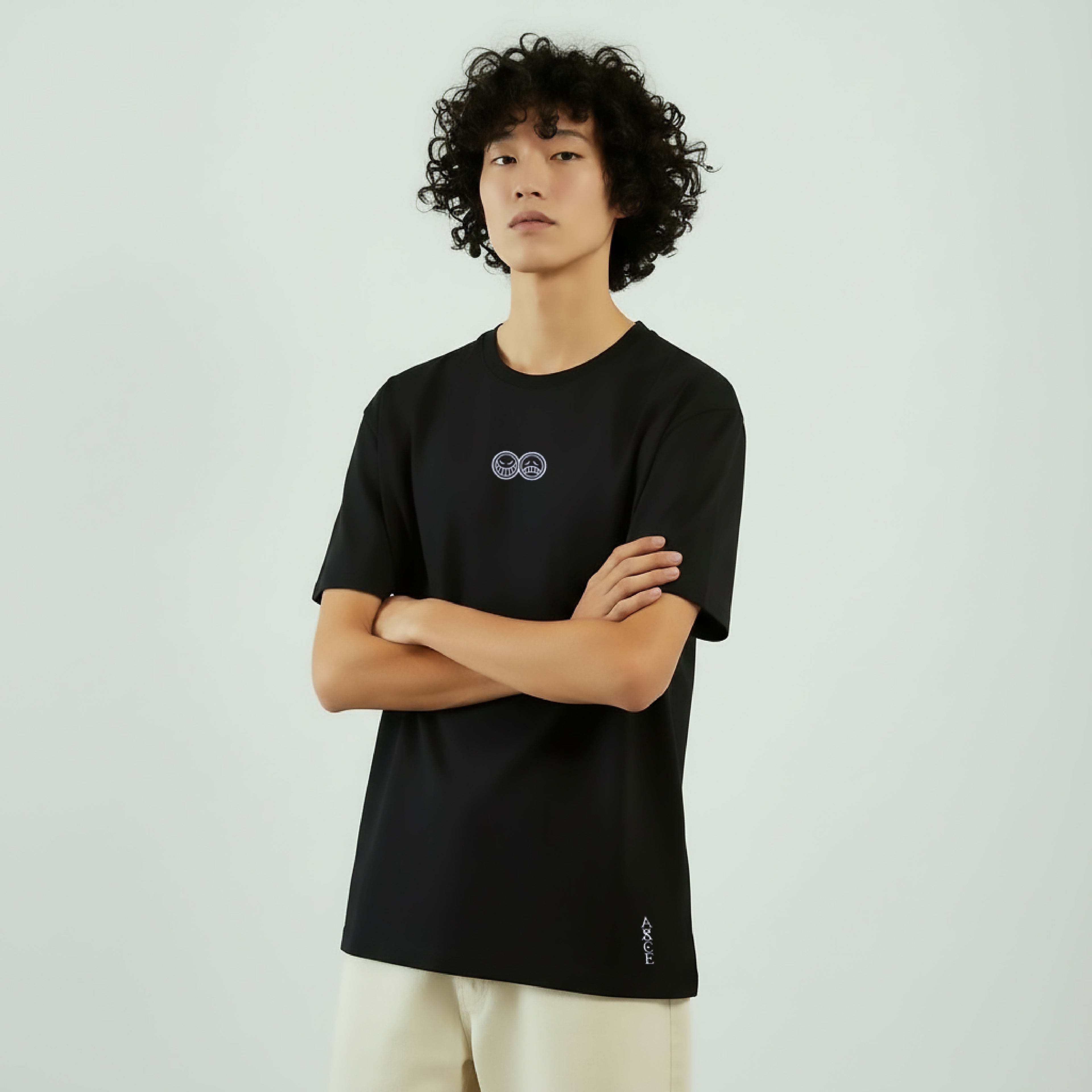 Ace Smileys T-Shirt - Black