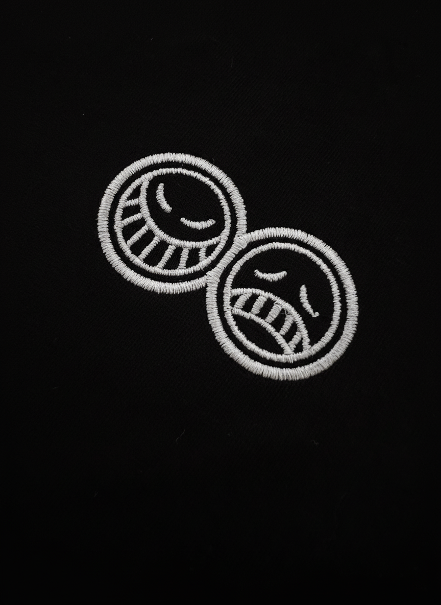 Ace Smileys T-Shirt - Black