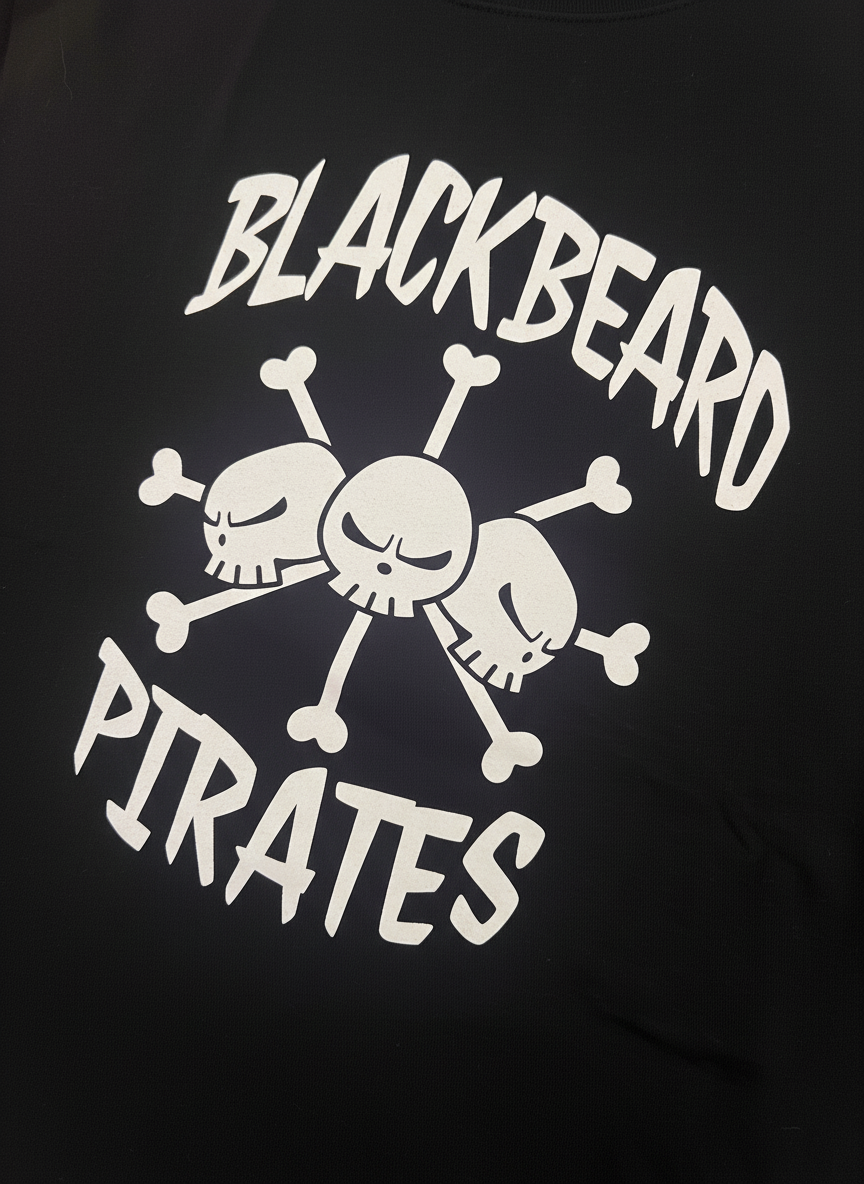 Blackbeard Pirates T-Shirt - Black