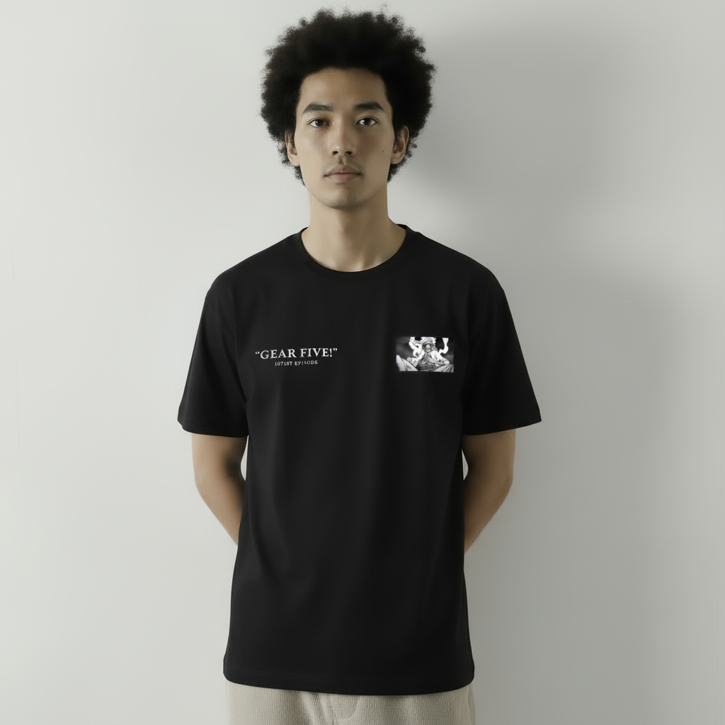 Luffy Gear Five Legend T-Shirt - Black