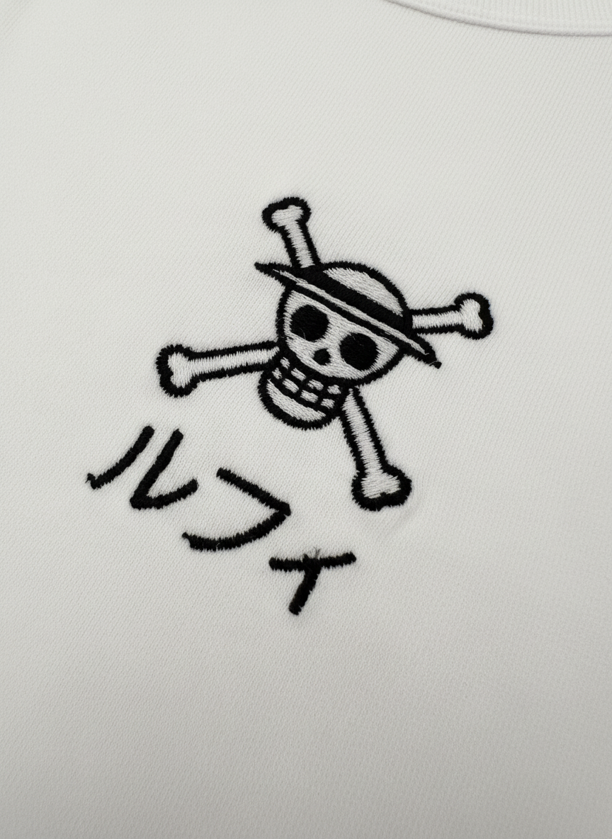 Luffy Mugiwara T-Shirt - Black