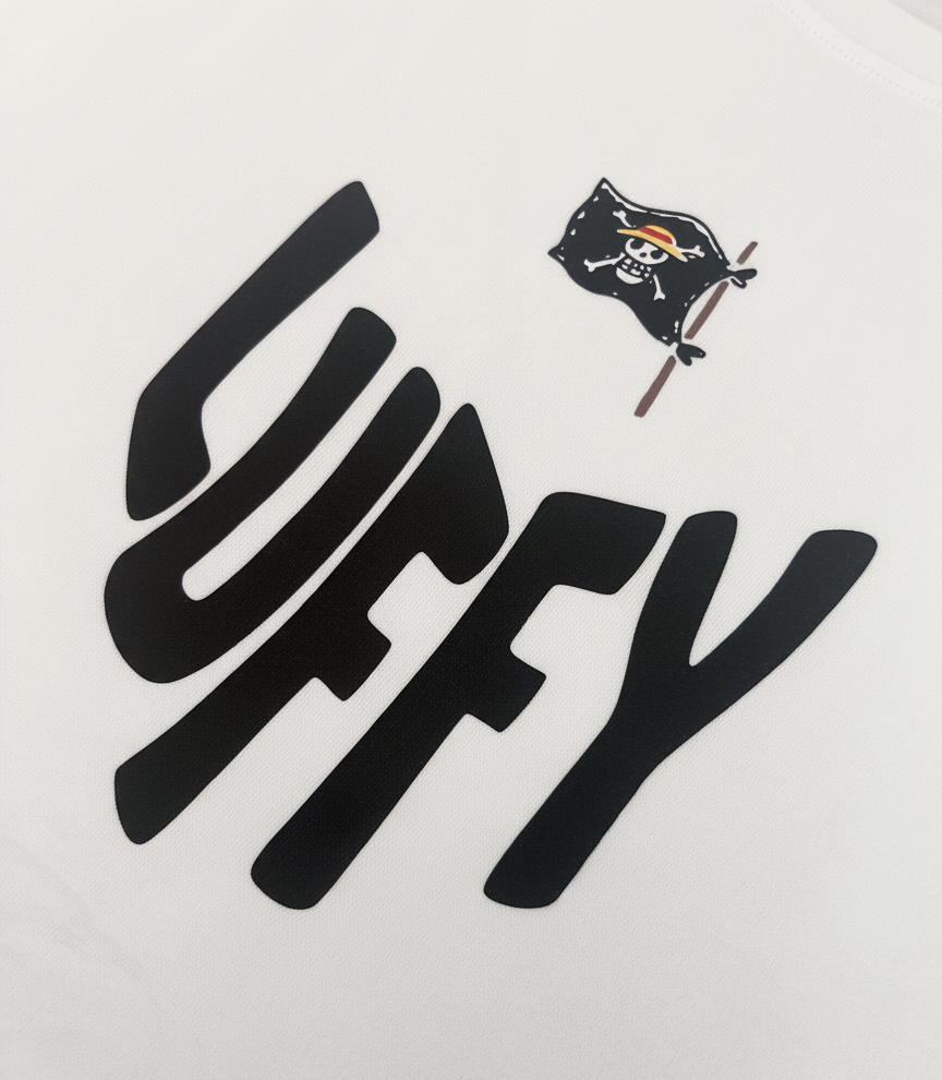 Luffy Graphic T-Shirt - White