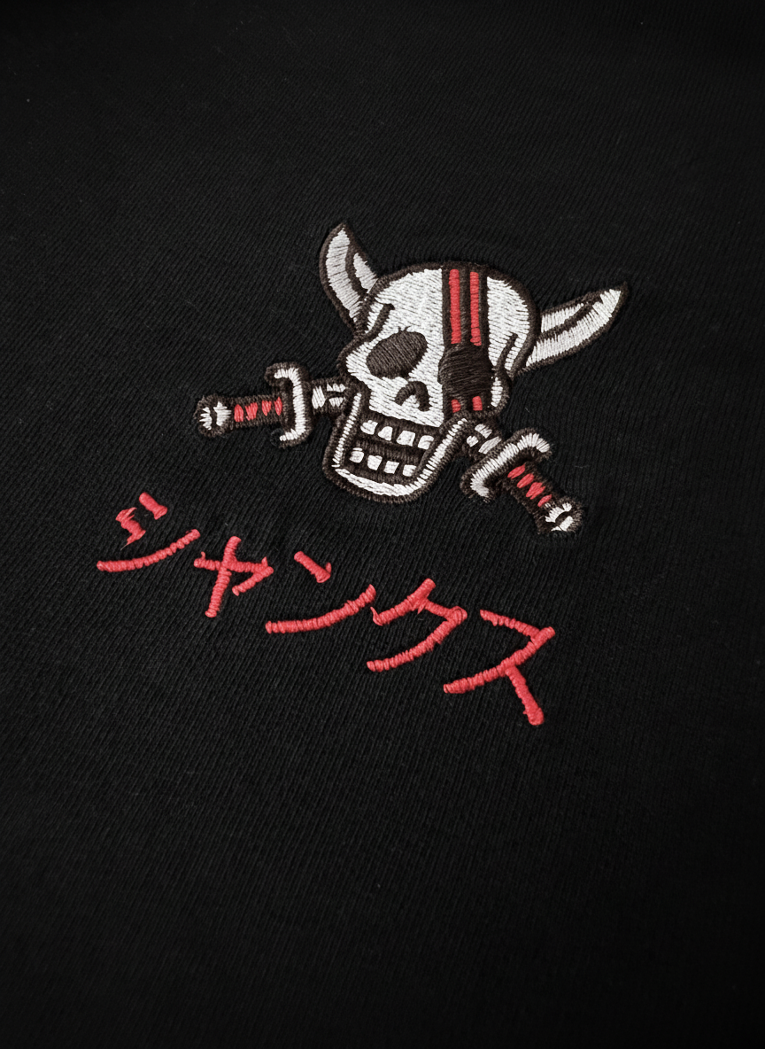 Shanks Skull T-Shirt - Black